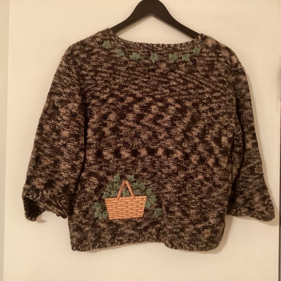 Women’s Longaberger Homestead button down cardigan sweater size small - Picture 2 of 11